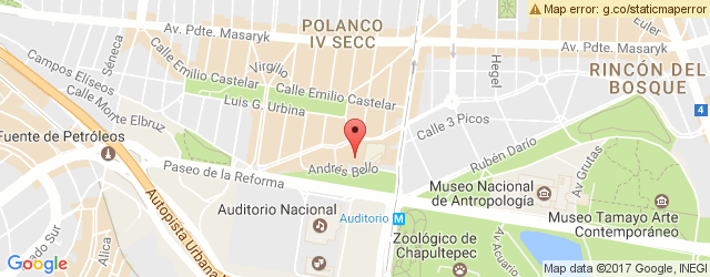 Mapa de ubicación de AU PIED DE COCHON, POLANCO