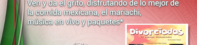 Ven y da el grito disfrutando de lo mejor de la comida Meicana