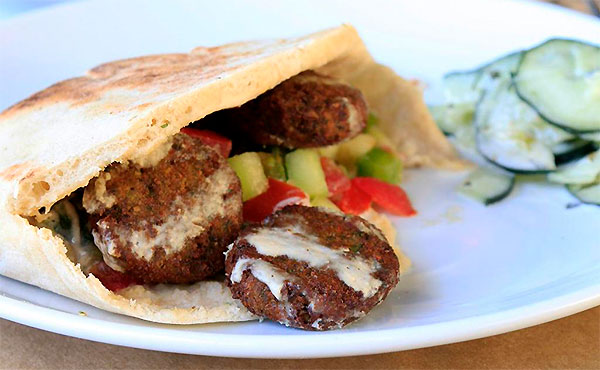 Falafel restuarante Arbanus en queremoscomer.rest