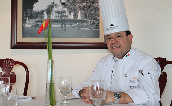 chef Bernardo López, Tarento