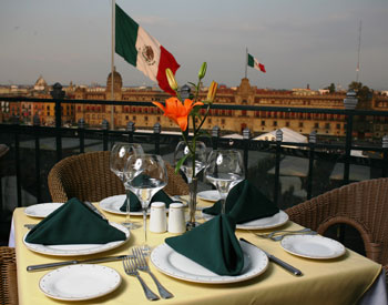 RESTAURANTE LA TERRAZA DEL GRAN HOTEL DE LA CUDAD DE MEXICO