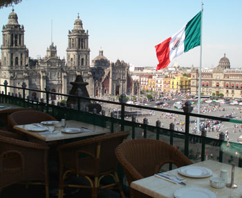 RESTAURANTE LA TERRAZA DEL GRAN HOTEL DE LA CUDAD DE MEXICO