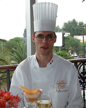 Chef Frederic Lobjois