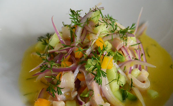 Aguachile de Manzano en queremoscomer.rest