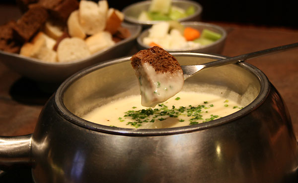 FONDUE Espinacas