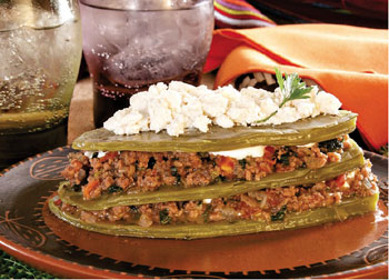 Lasagna de nopal en queremoscomer.rest