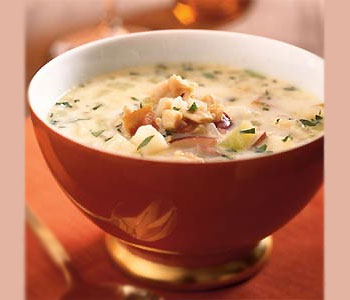 Receta de Clam Chowder en QUEREMOSCOMER.REST