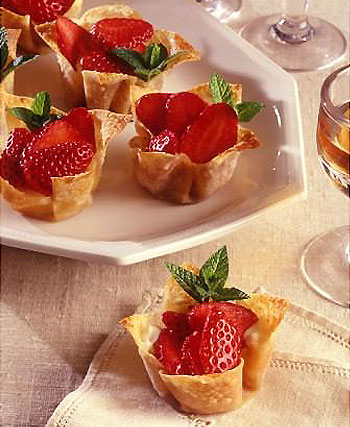 Receta cazuelitas con fresas en queremoscomer.rest