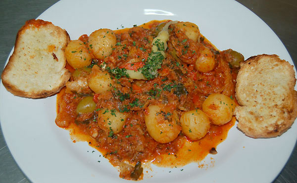 Bacalao a la vizcaina