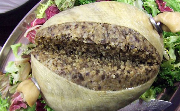 Típico escocés “Haggis” en queremoscomer.rest