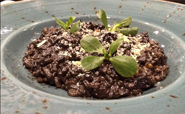 Risotto de huitlacoche en queremoscomer.rest