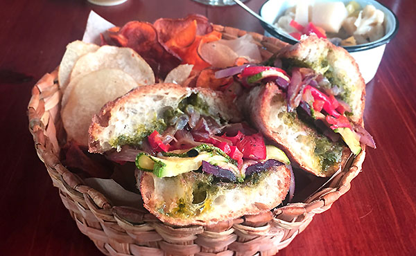 Torta de vegetales en Breton