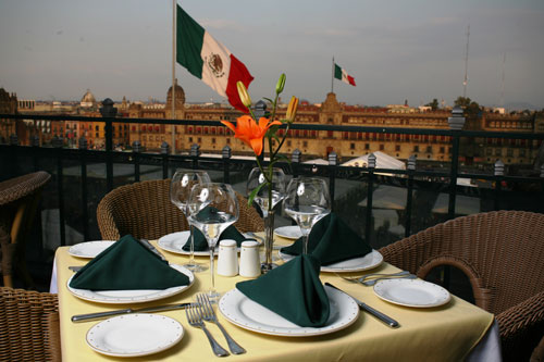 Terraza del zócalo en queremoscomer.rest