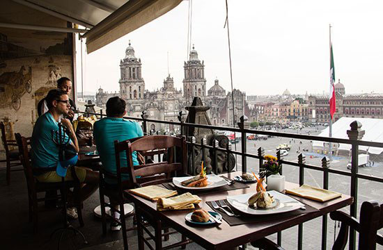 Terraza del Gran Hotel de la Ciudad de México