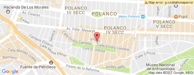 Mapa de ubicación de EMILIO