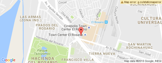 Mapa de ubicación de CHILI'S, TOWN CENTER ROSARIO