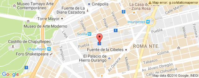 Mapa de ubicación de TACOS DON MANOLITO, CORREDOR SALAMANCA