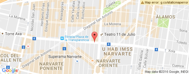 Mapa de ubicación de RESTAURANTE 3X2