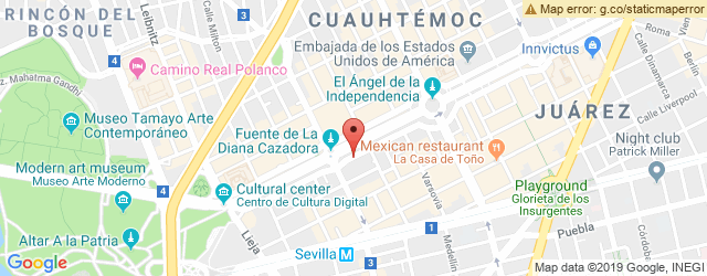 Mapa de ubicación de MAISON KAYSER, PLAZA 222