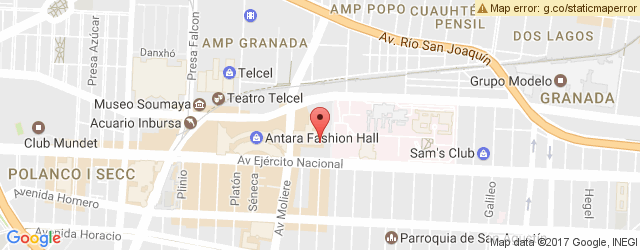 Mapa de ubicación de LA POBLANITA DE TACUBAYA, FOOO CENTRAL MIYANA