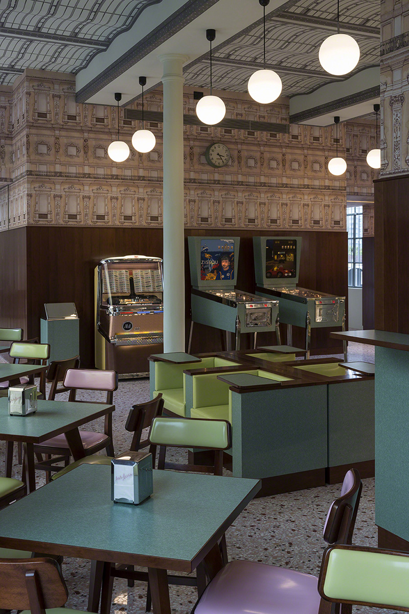 Cafetería Wes Anderson