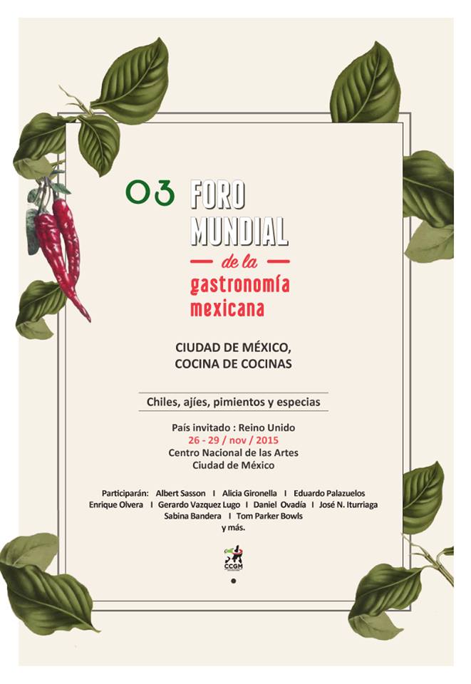 Foro Mundial de la Gastronomía mexicana