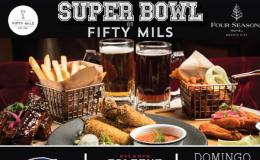 Disfruta el Super Bowl en Fifty Mils