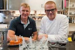 El chef Heston Blumenthal ahora diseña comida espacial.