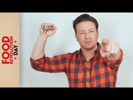 Jamie Oliver necesita tu ayuda para mejorar la educación alimentaria #FoodRevolutionDay