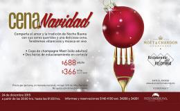 Restaurantes que ofrecen cena de navidad en la Ciudad de México